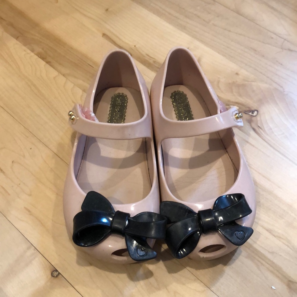 Toddler Mini Melissa Navy bow